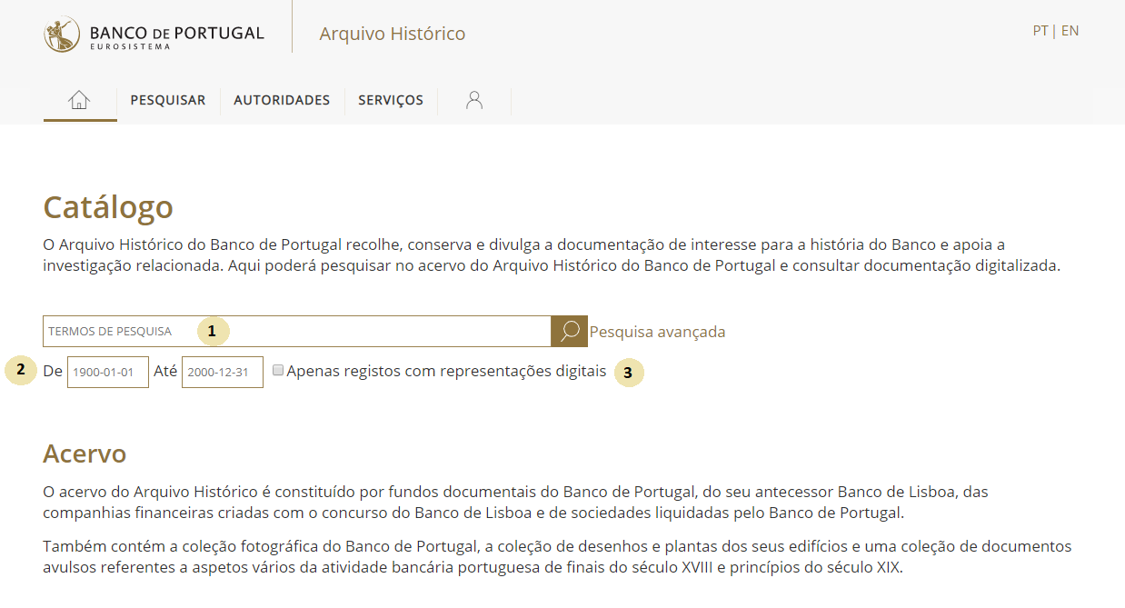 página boas vindas