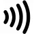 ícone contactless