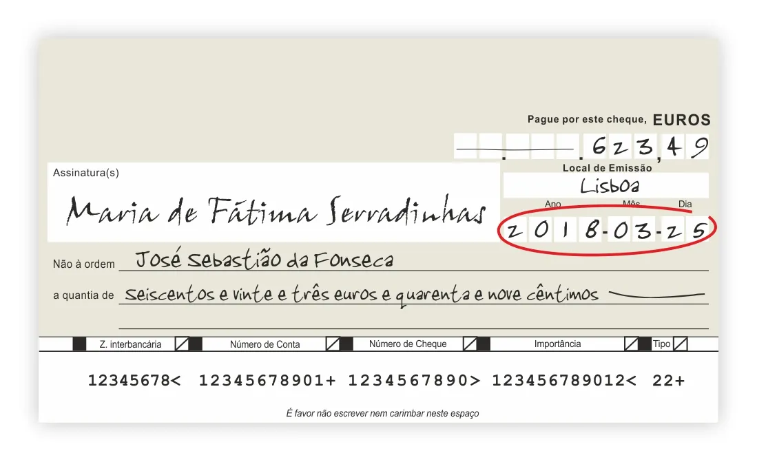 Vai emitir ou receber um cheque? Eis algumas regras básicas que vale a pena recordar