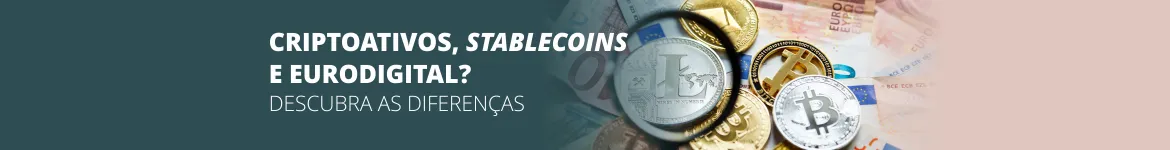 Descodificador: Criptoativos, stablecoins e euro digital? Descubra as diferenças
