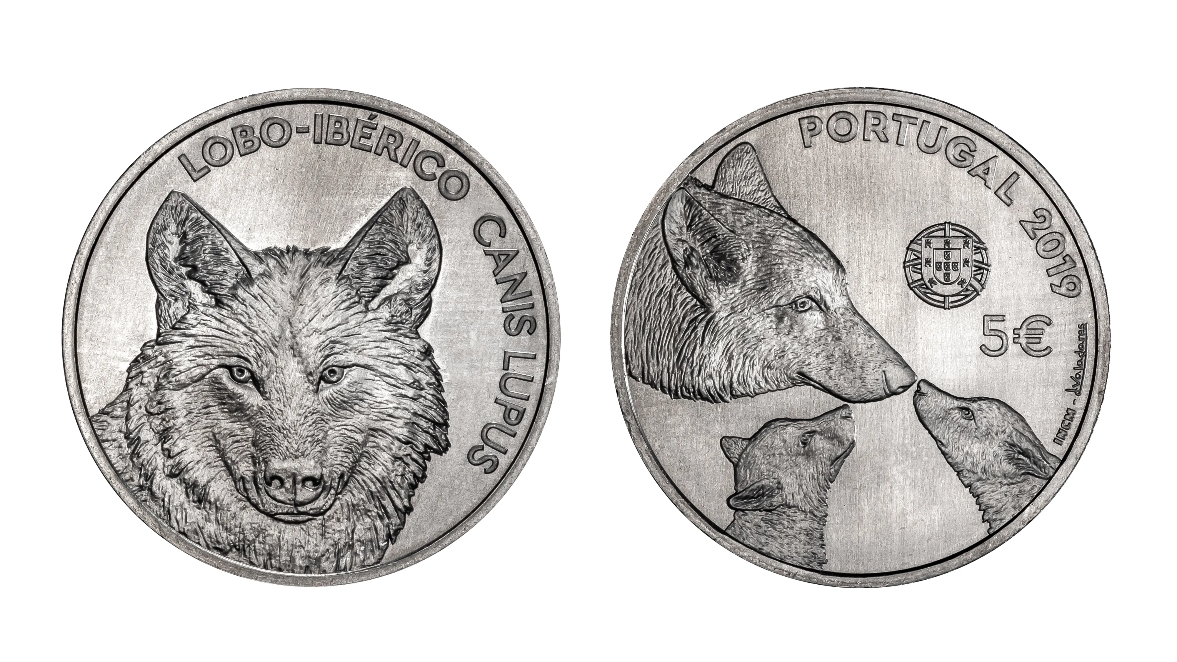A moeda «Lobo-ibérico»